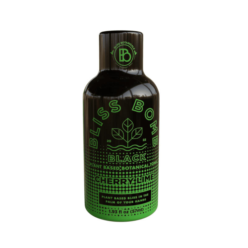 *Bliss Bomb Black Kava Kratom Tonics - Cherry Lime*